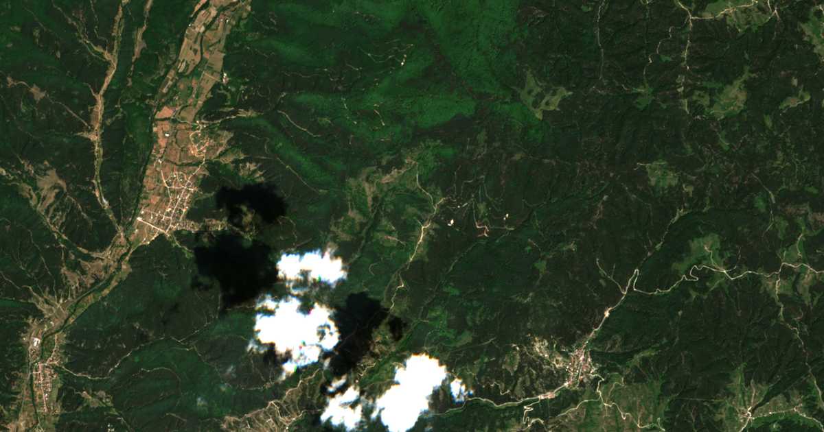 Сателитна карта на Гълъбово