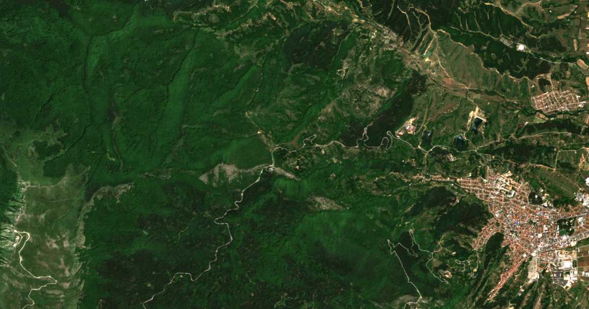 Сателитна карта на Добротино