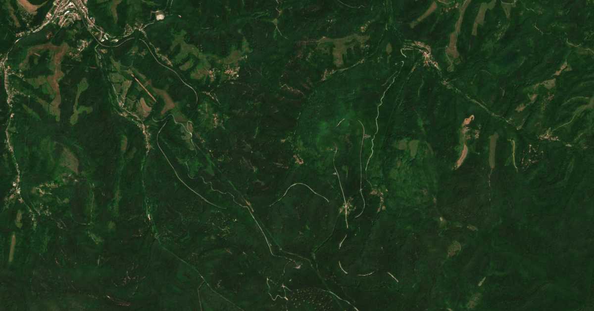 Сателитна карта на Креслювци