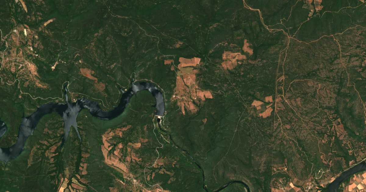 Сателитна карта на Ламбух