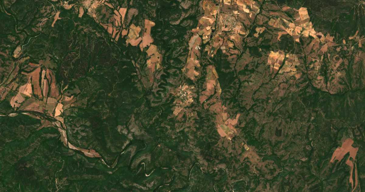 Сателитна карта на Железари