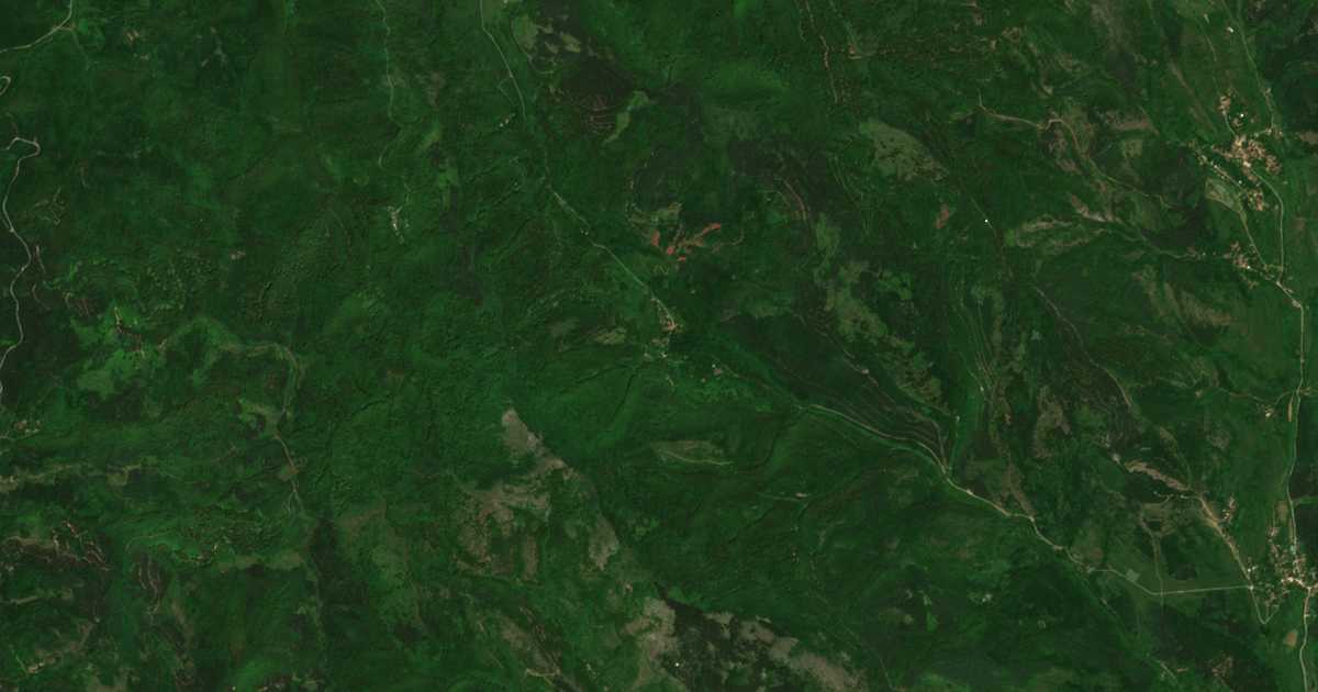 Сателитна карта на Душинци