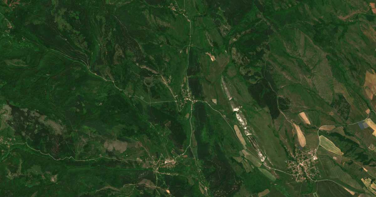 Сателитна карта на Станьовци