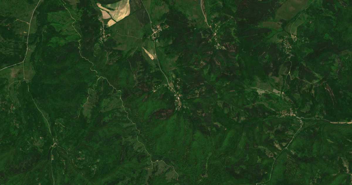 Сателитна карта на Бохова