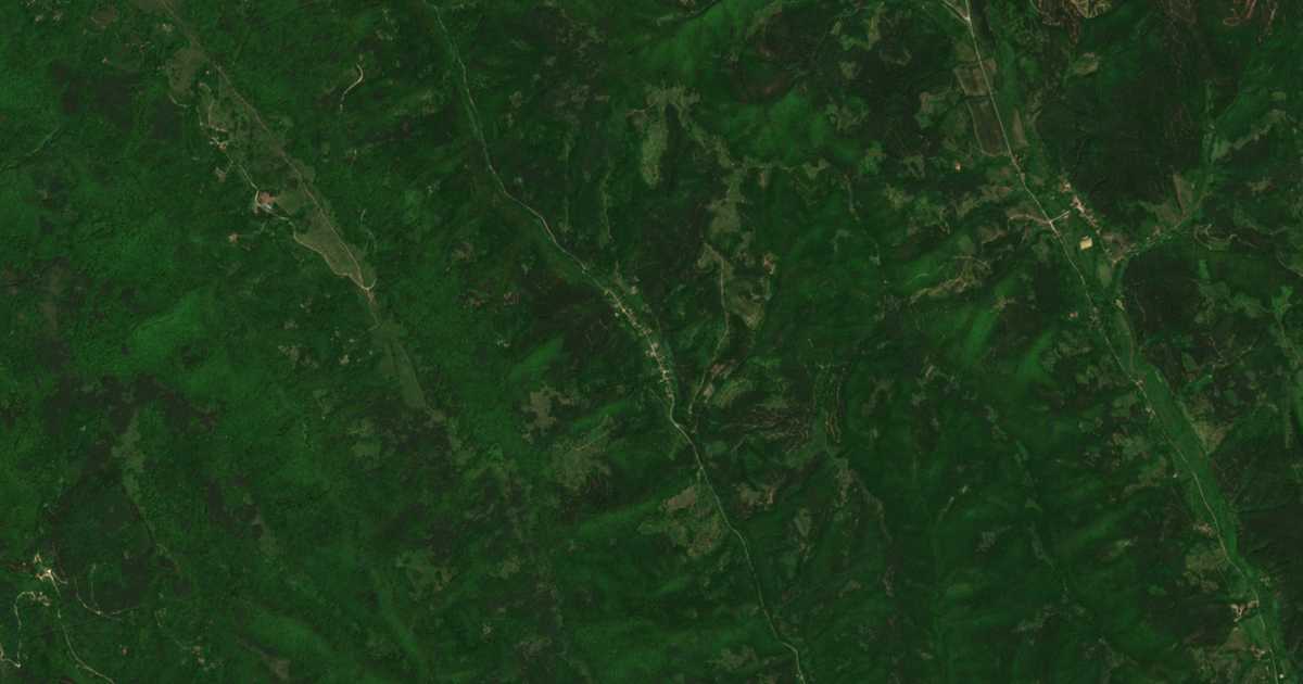Сателитна карта на Дълга лука