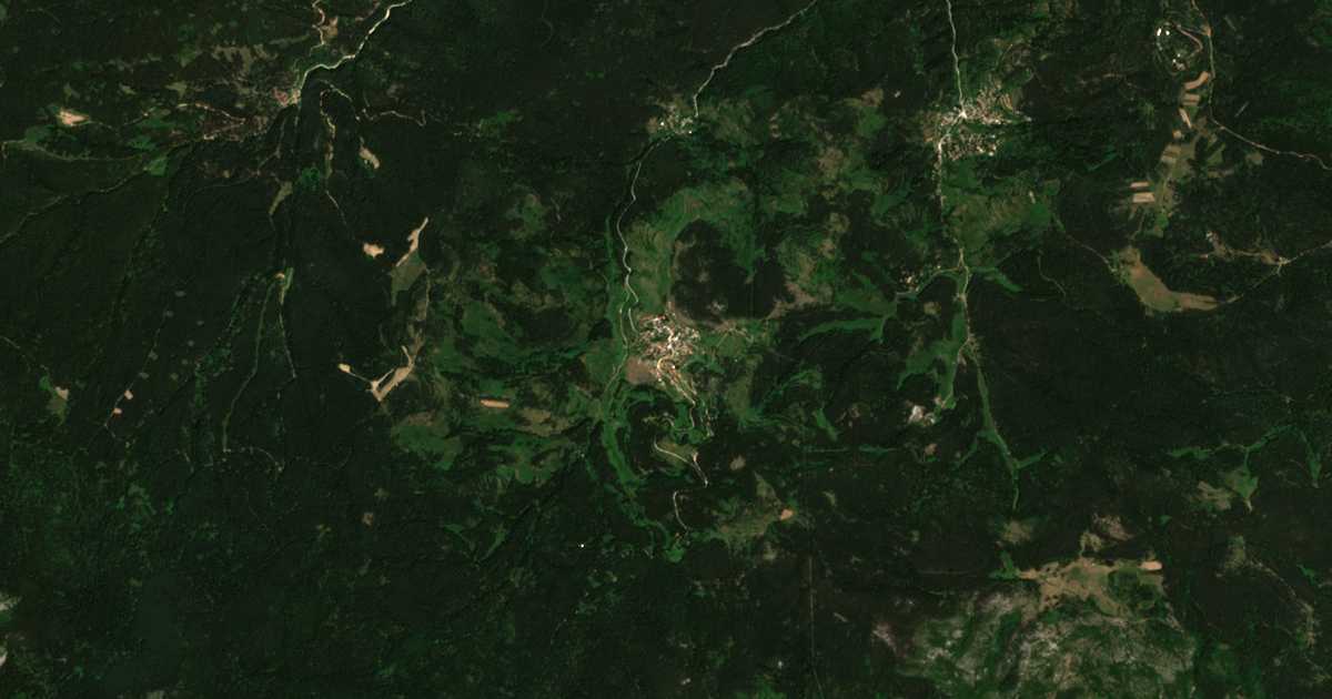 Сателитна карта на Лилково
