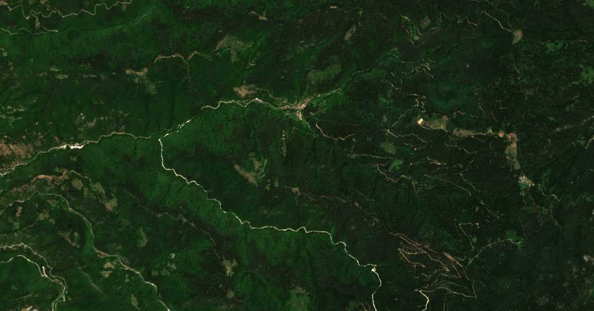 Сателитна карта на Чуруково