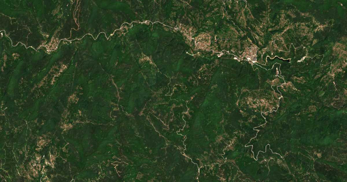 Сателитна карта на Купен
