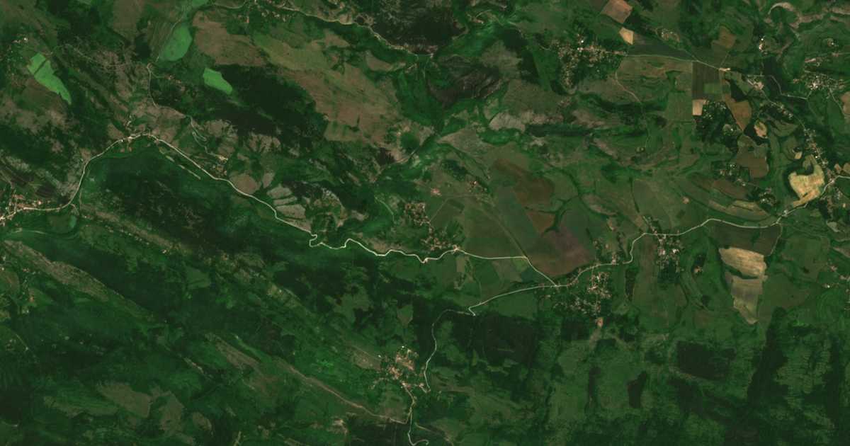 Сателитна карта на Беренде