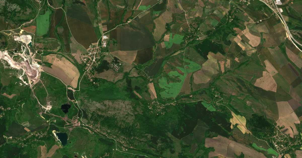 Сателитна карта на Камбелевци