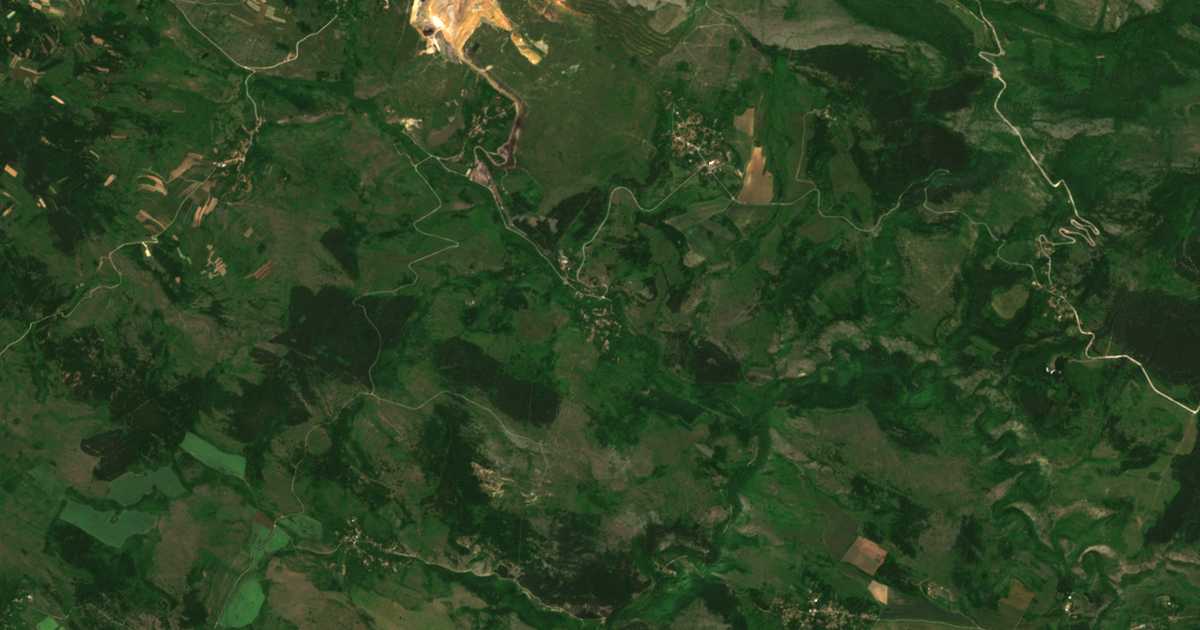 Сателитна карта на Връдловци