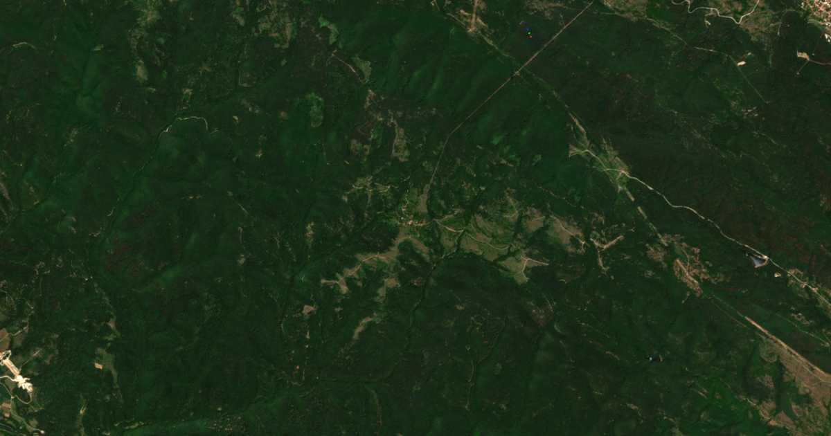 Сателитна карта на Голак