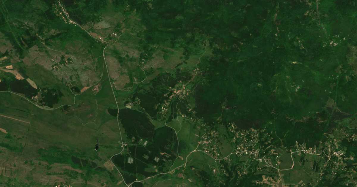 Сателитна карта на Дреново
