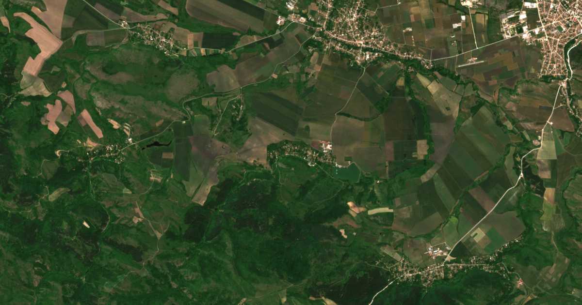 Сателитна карта на Братушково