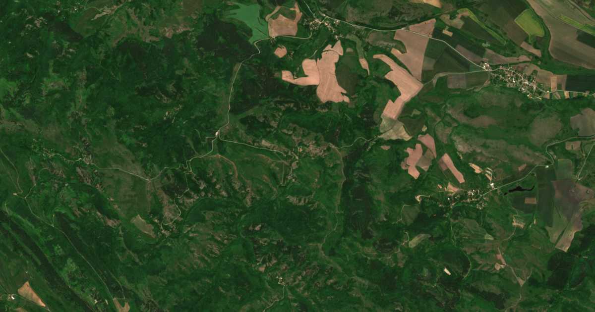Сателитна карта на Повалиръж
