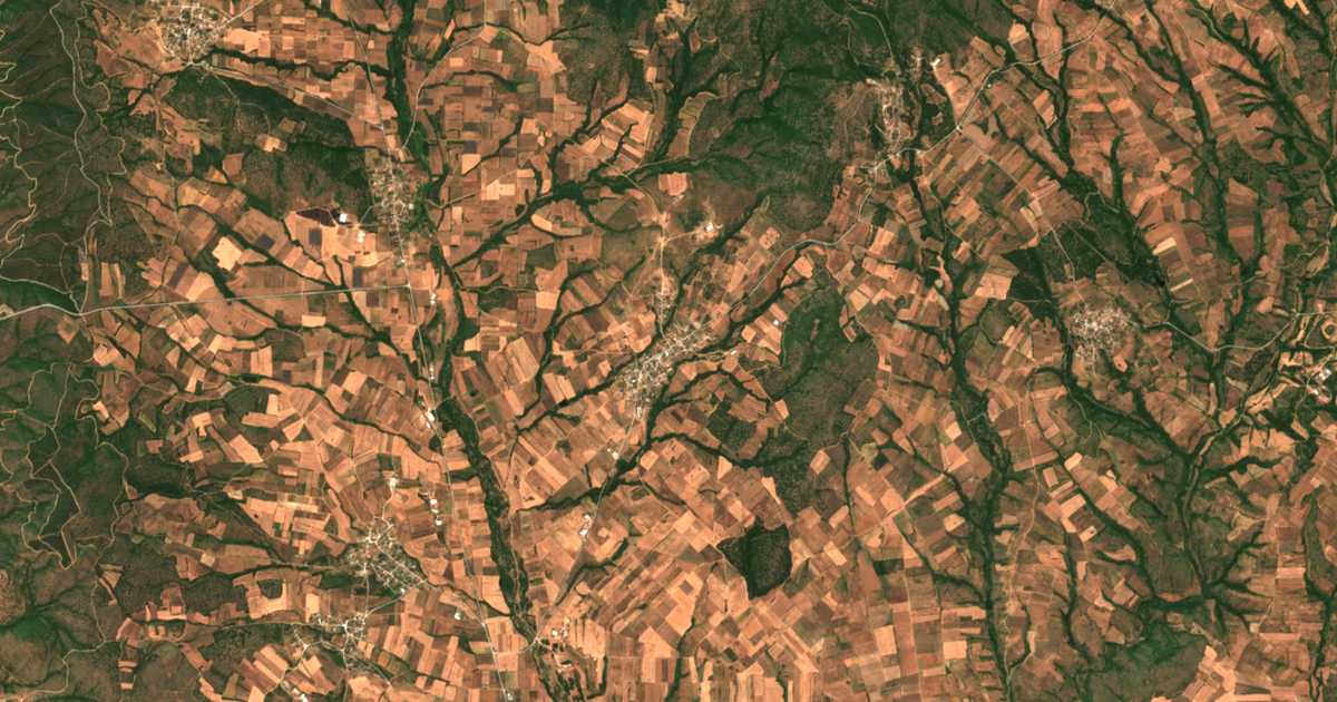Сателитна карта на Геракарио (Рошлово)